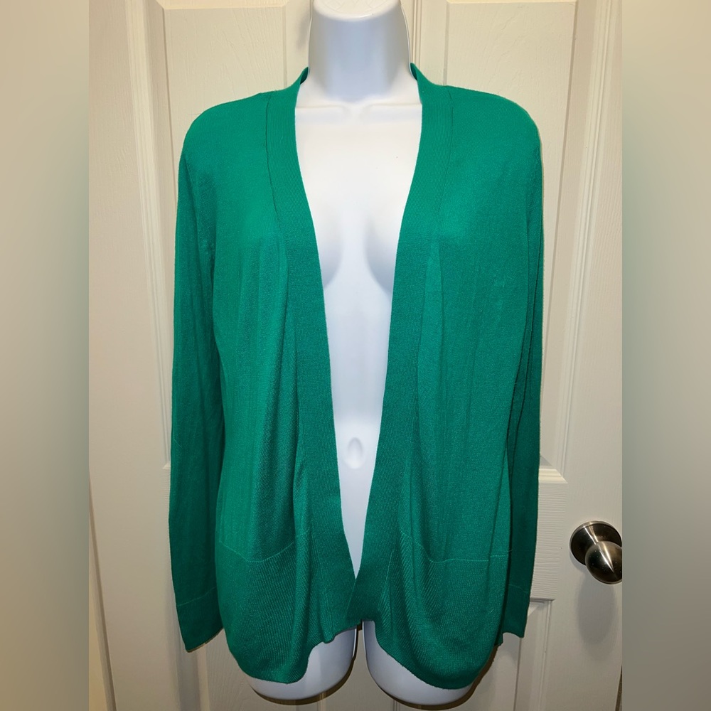 Lightweight Open Front Cardigan